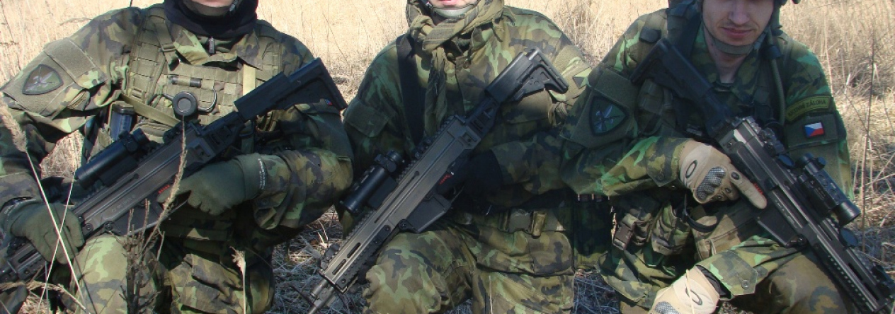 Březnový výcvik mechanizované čety aktivních záloh