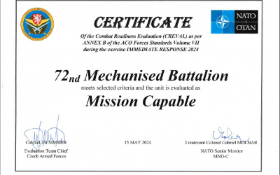 certifikát