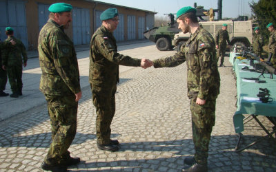 Posádka Přáslavice hostila další vzácnou návštěvu
