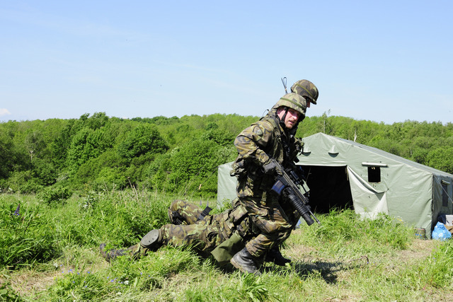 3. strážní rota pokračuje v přípravě na Afghánistán, tentokrát pilovala taktiku a střelbu