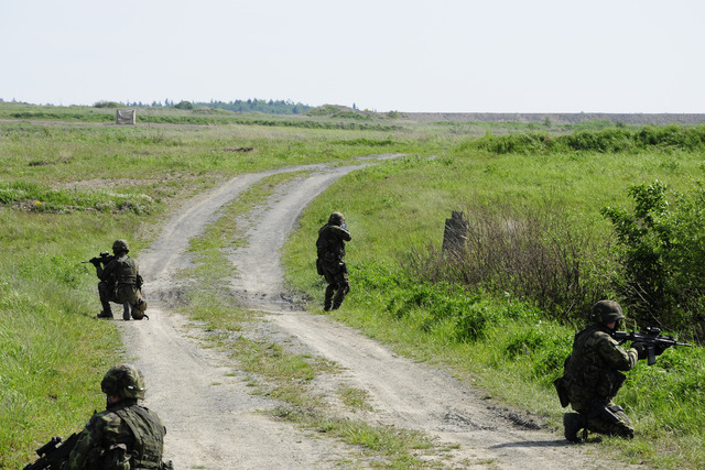 3. strážní rota pokračuje v přípravě na Afghánistán, tentokrát pilovala taktiku a střelbu
