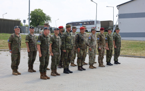 Vyvěšení portugalské vlajky 5. ÚU MN BG SVK