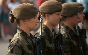 Slavnostní vojenská přísaha DVC 2025