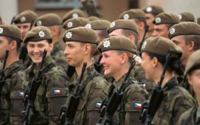 Slavnostní vojenská přísaha DVC 2025