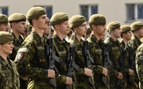 Slavnostní vojenská přísaha DVC 2025