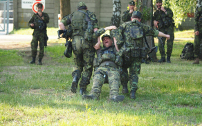 odsun zraněného