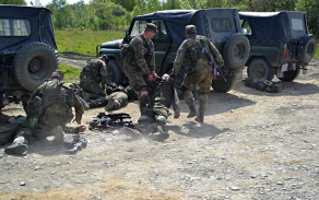 Příprava jednotky do zahraniční operace